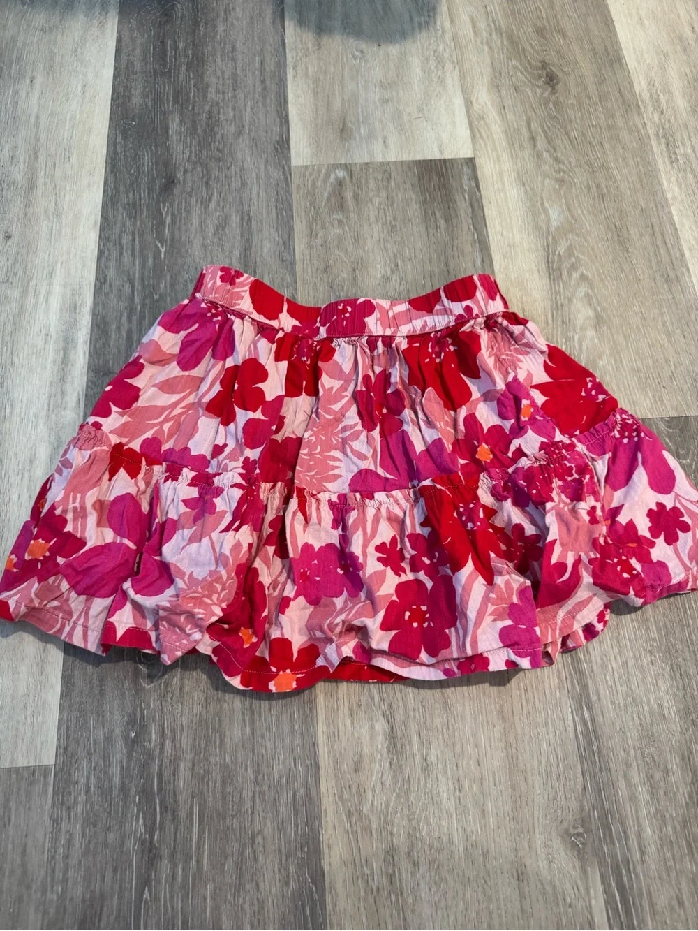GAP floral skirt - medium girls